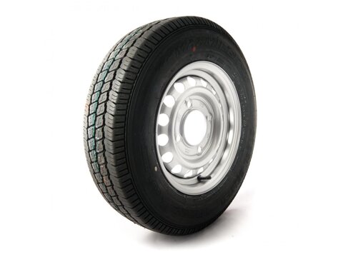 145 / 70 R13 84N 6Ply Tyre on a 4 stud 5.5" PCD Rim