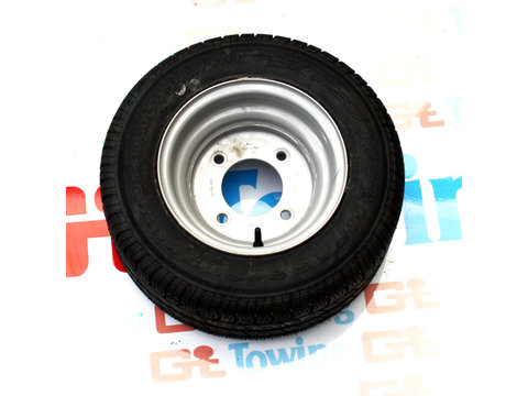 Photo of 195/55 R10 10Ply Tyre fitted onto a 4 Stud 5.5" PCD Rim