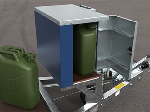 Brian James A2 & A4 Fuel Can Storage Box