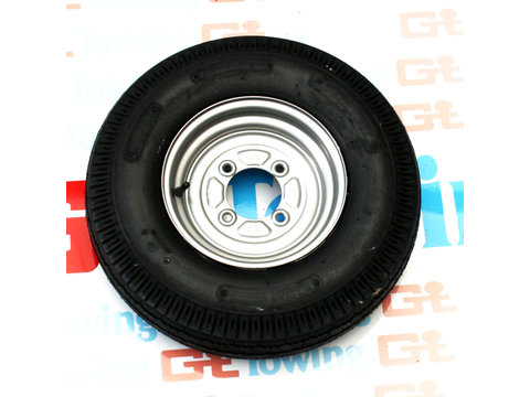 Photo of 500 x 10 Wheel & Tyre Assembly 4 Ply 4 x 115mm PCD