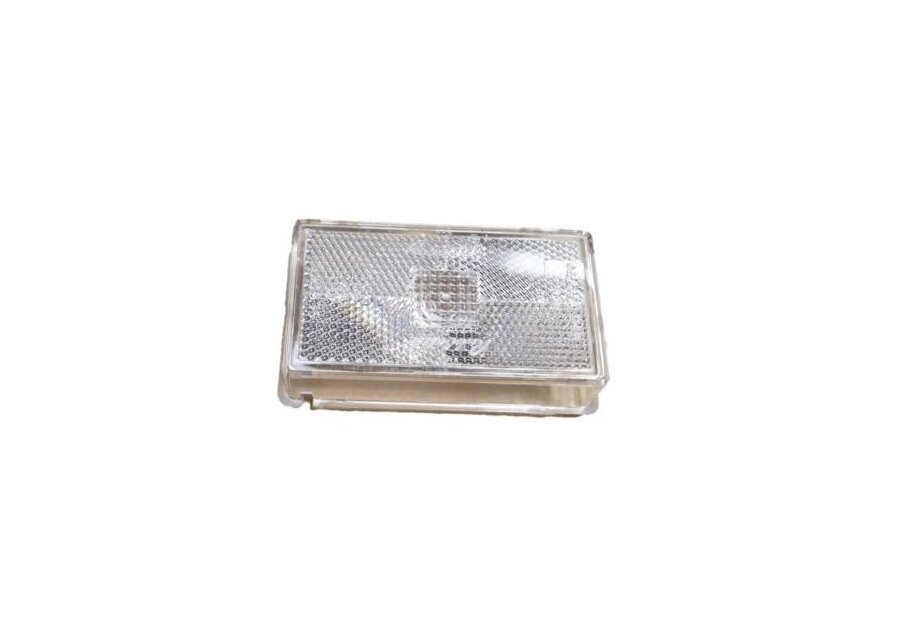 Photo of Ifor Williams Rubbolite Clear Shallow Front Marker Light Lens - P067851