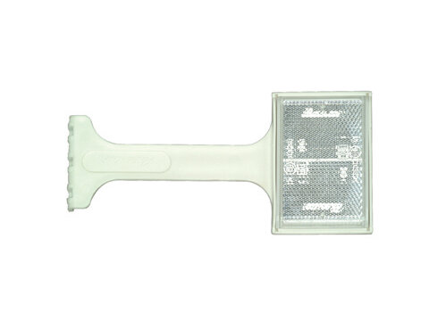 Ifor Williams White Stalk Front Reflector - P0693