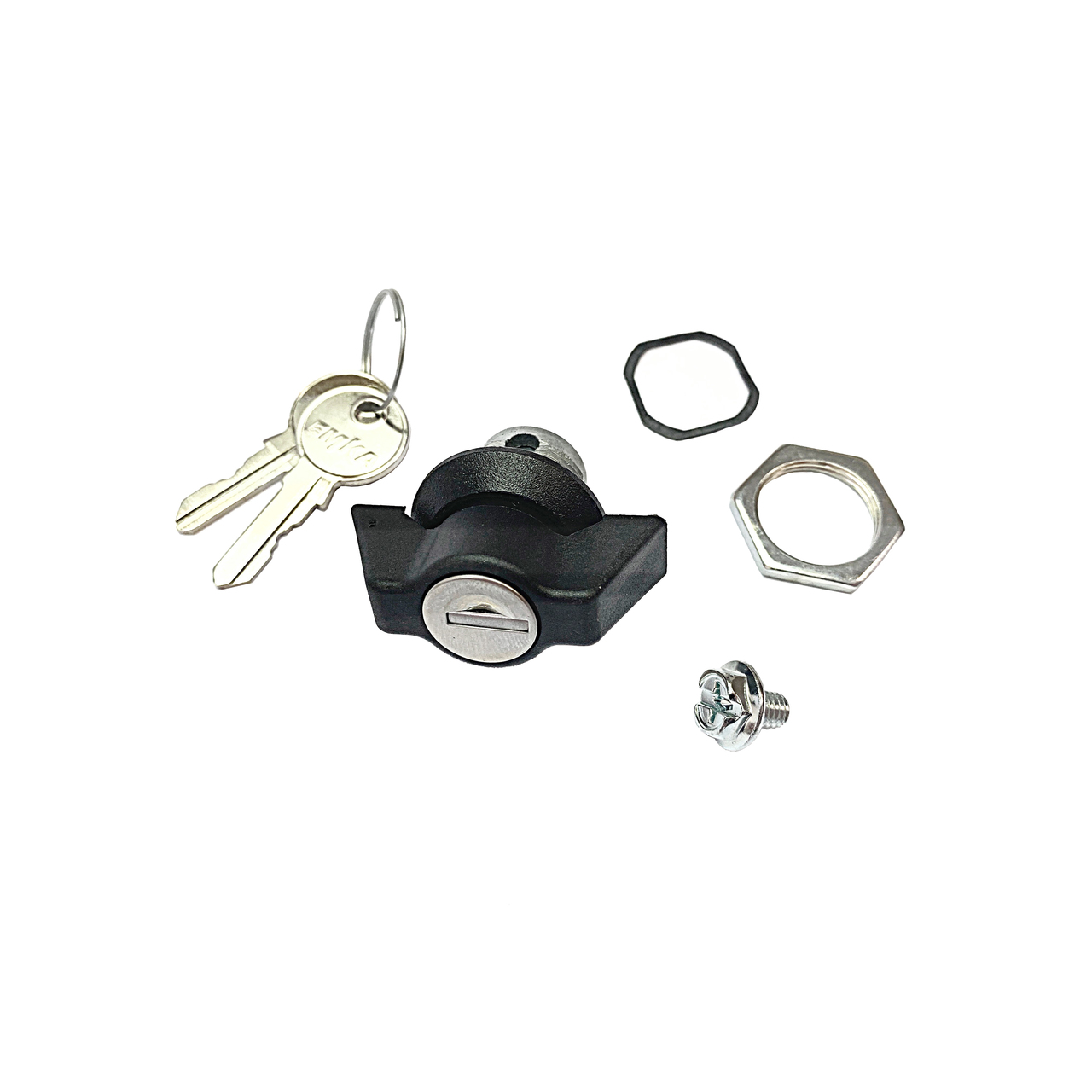 Ifor Williams Tipper Toolbox Black Handle Lock & Keys - P10565