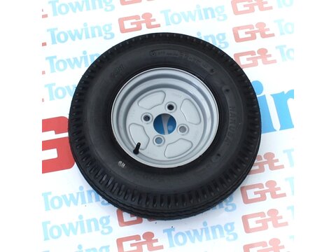 Photo of 500 x 10 Wheel & Tyre Assembly 4 Ply 4 x 100mm PCD