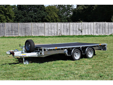 Ifor Williams LM126G Flat Bed Trailer