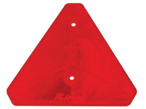 Ifor Williams Red Triangle Reflector - P0661