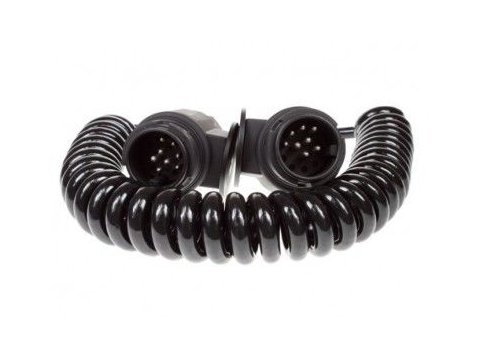 Ifor Williams Suzzy Coiled 3m Plug to Plug 13 Pin Lead - MP5891