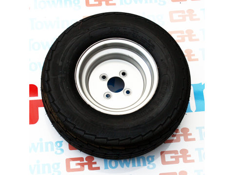 20.5 x 8.0 - 10 4 Ply Flotation Tyre fitted onto a 10" 4 Stud x 100mm PCD Rim