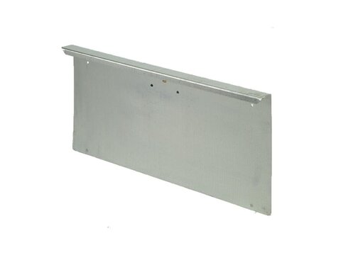 Ifor Williams Galvanised Steel Flat Number Plate Panel - C14444