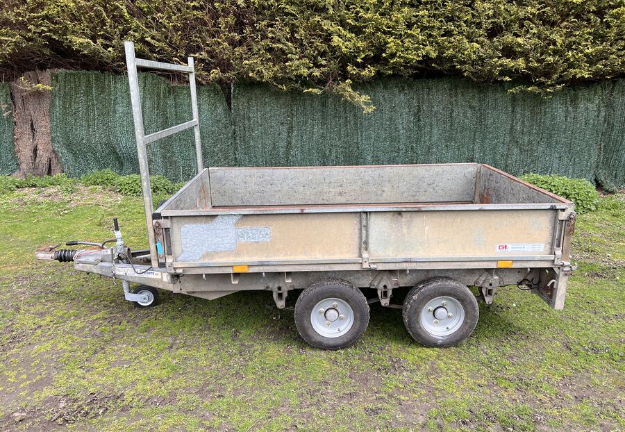 Used Second Hand Ifor Williams LT85G Flatbed Trailer