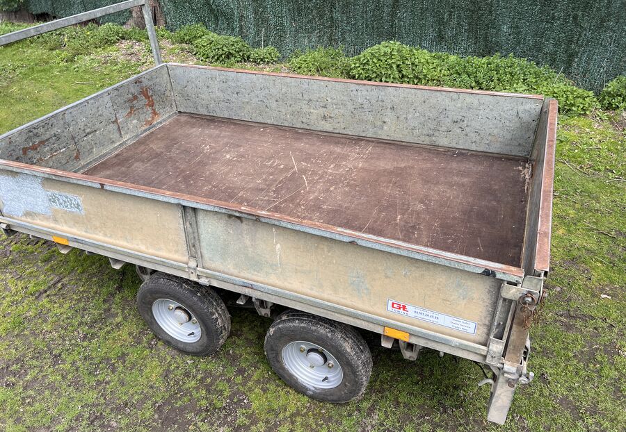Used Second Hand Ifor Williams LT85G Flatbed Trailer