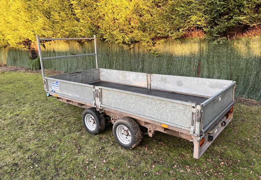 Second Hand Ifor Williams LM125G Flatbed Trailer with Ramps