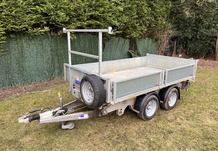 Second Hand Ifor Williams TT3017 Tipper Tipping 3500kg Trailer with Ramps