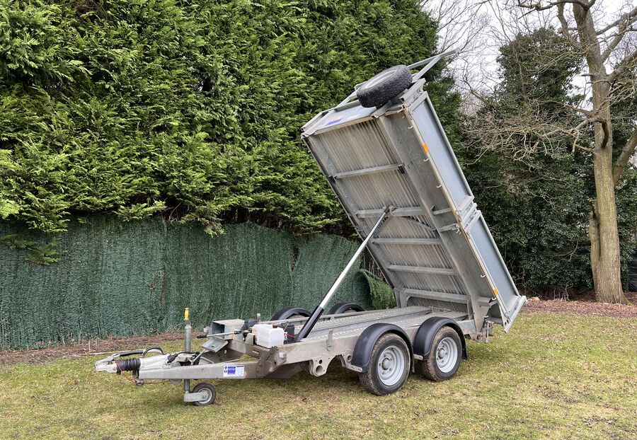 Second Hand Ifor Williams TT3017 Tipper Tipping 3500kg Trailer with Ramps