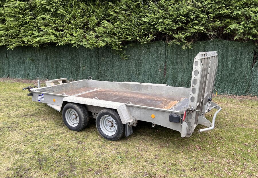Used Ifor Williams 3500KG GH126 Plant Trailer
